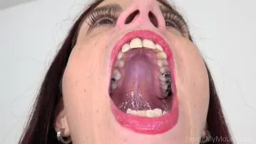 Ali bordeauxs mouth fetish